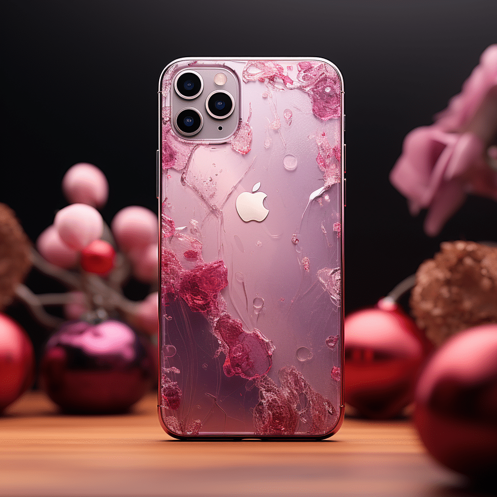 pink iphone 14