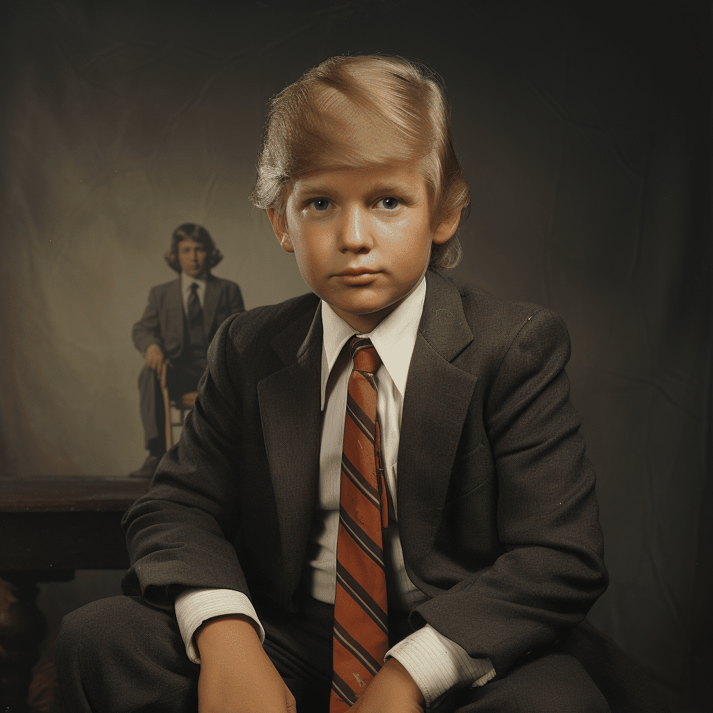 young donald trump