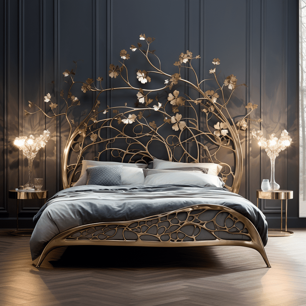 metal bedframe