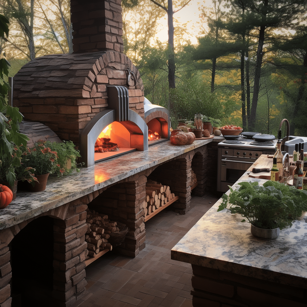 pizza ovens outdoors