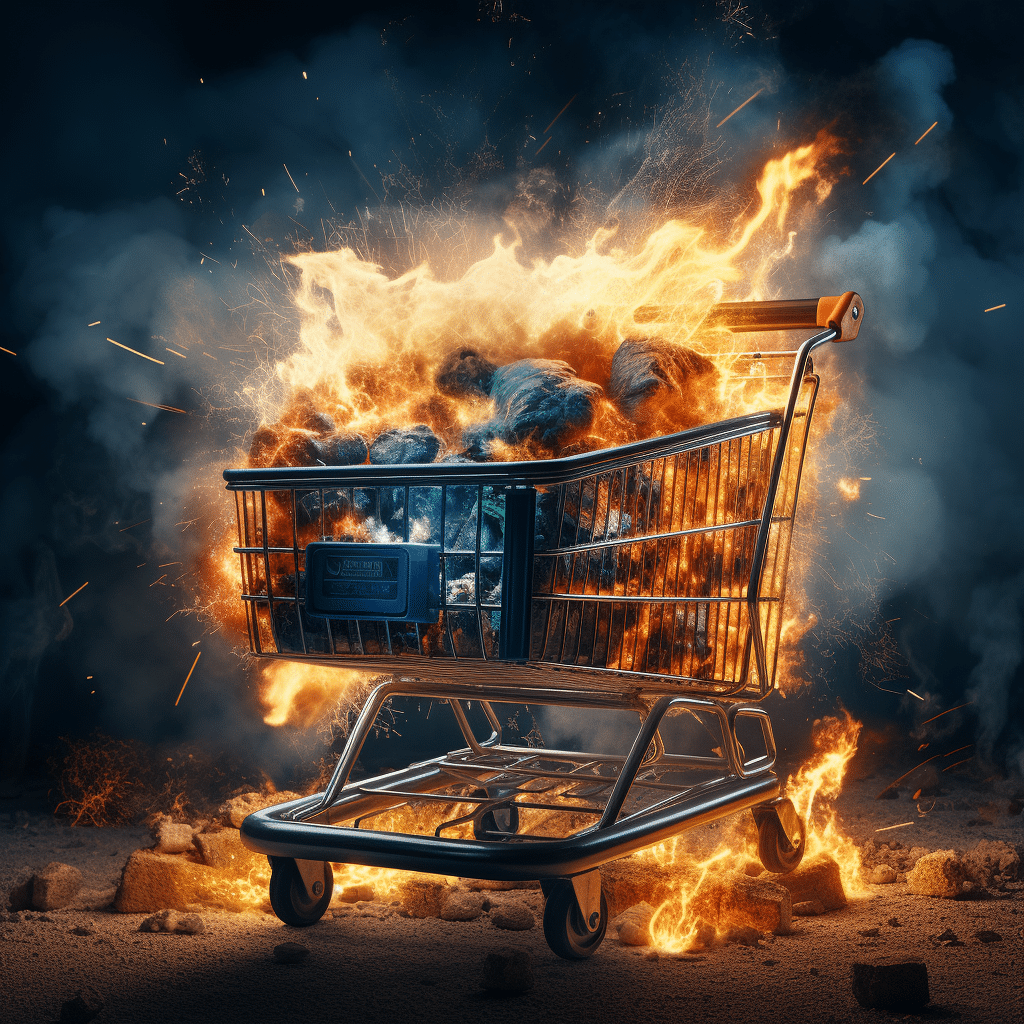 walmart shopping carts charge
