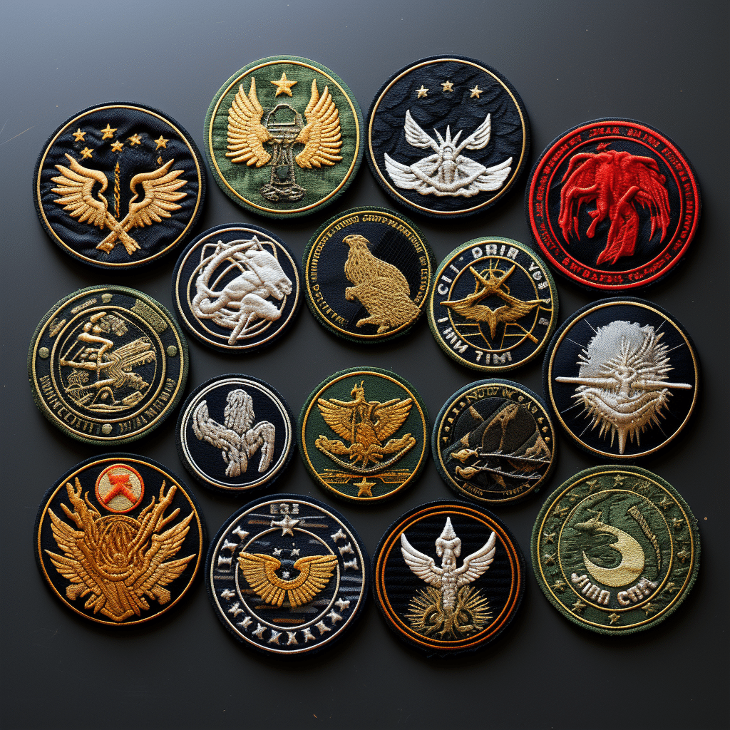 military patches
