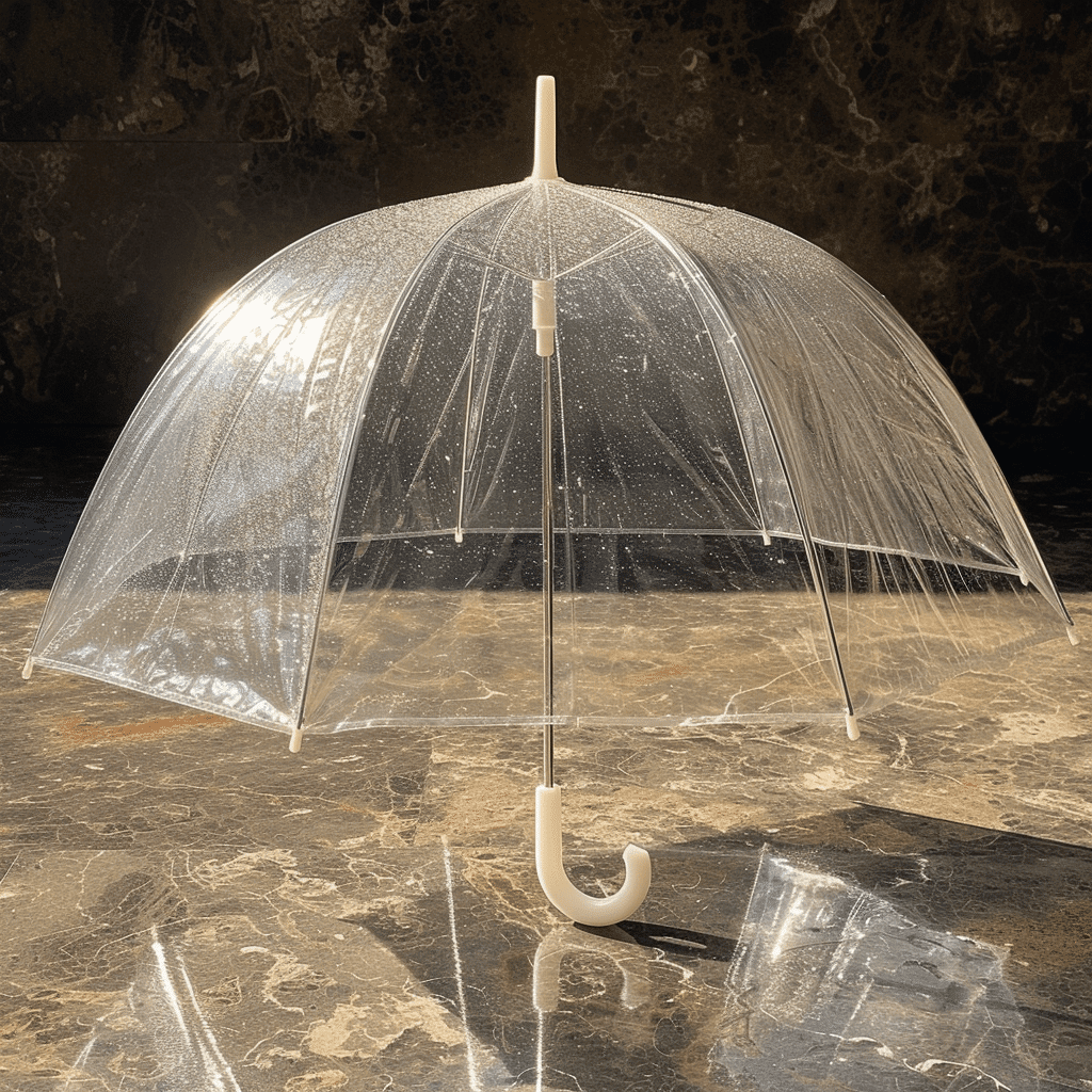 clear umbrella
