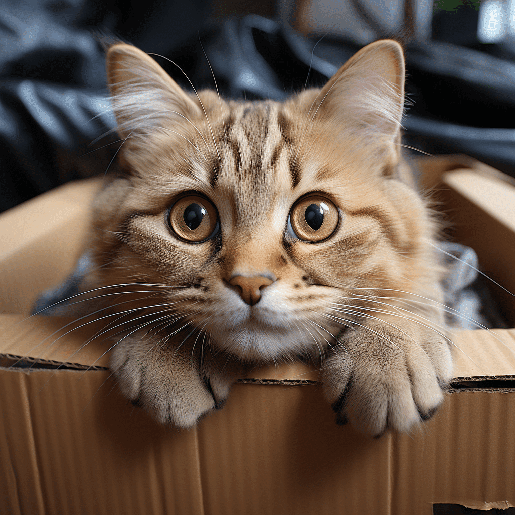 why do cats like boxes