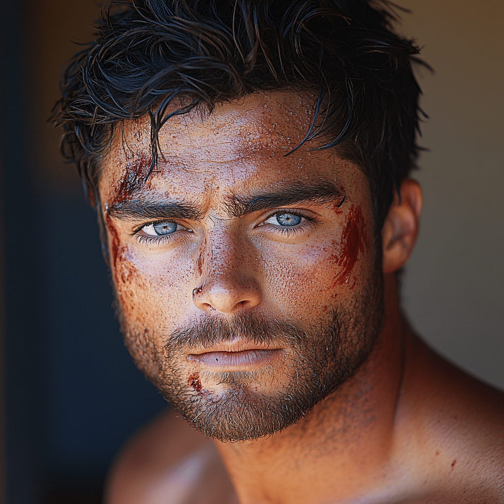 zac efron face accident