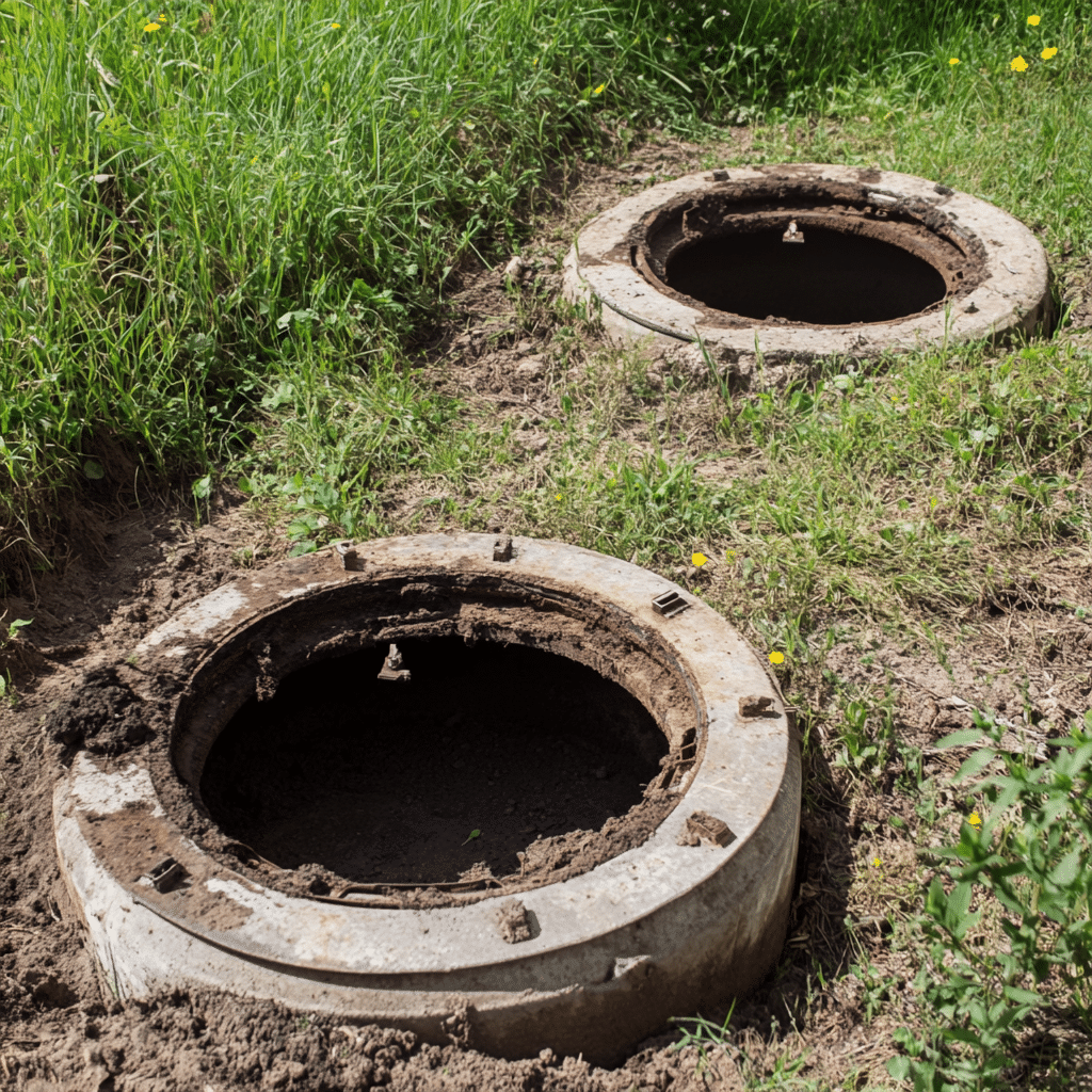 septic tanks