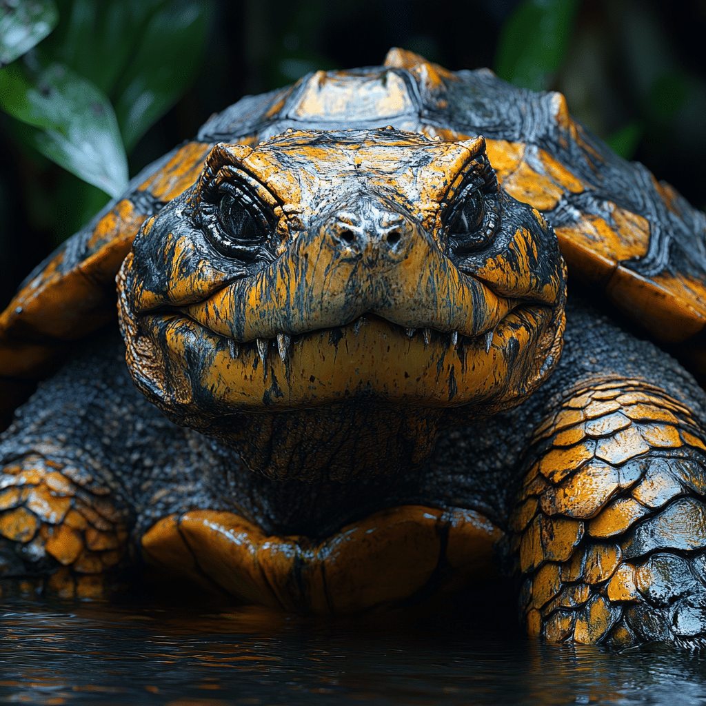 thanos alligator snapping turtle