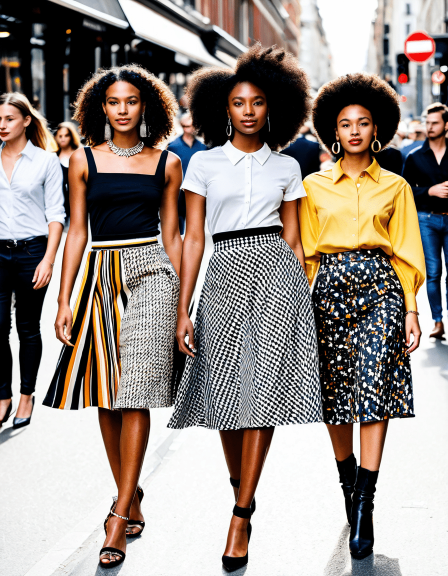a line skirt