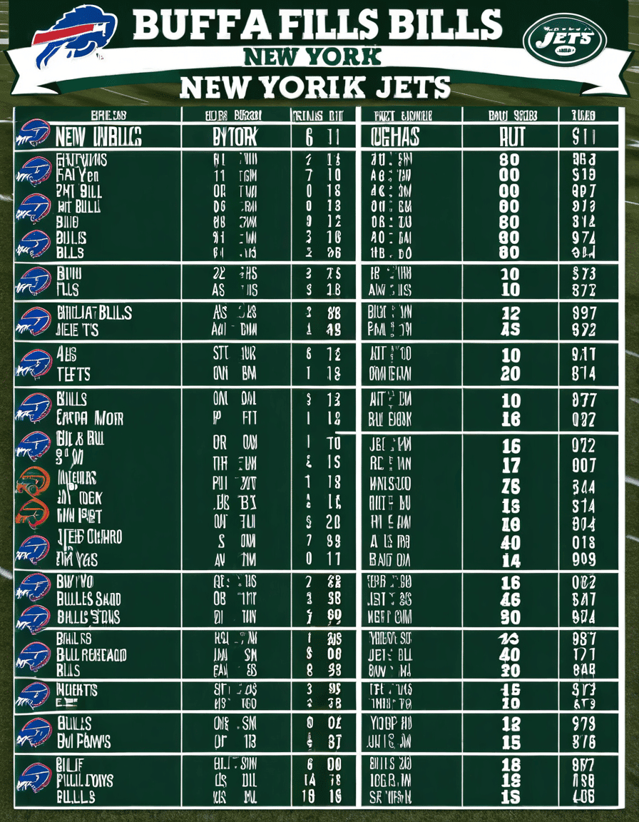buffalo bills vs new york jets stats