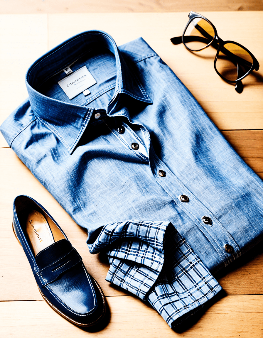 chambray shirt