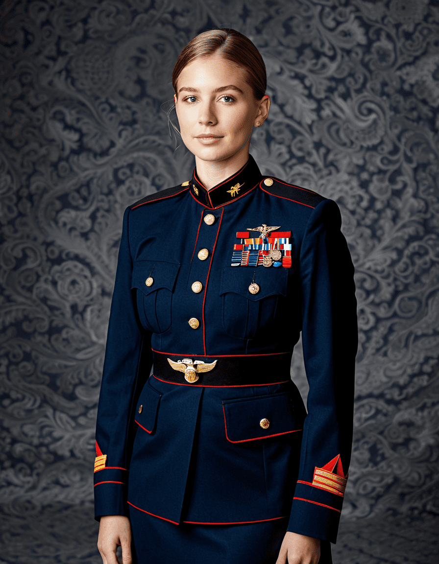 marine dress blues