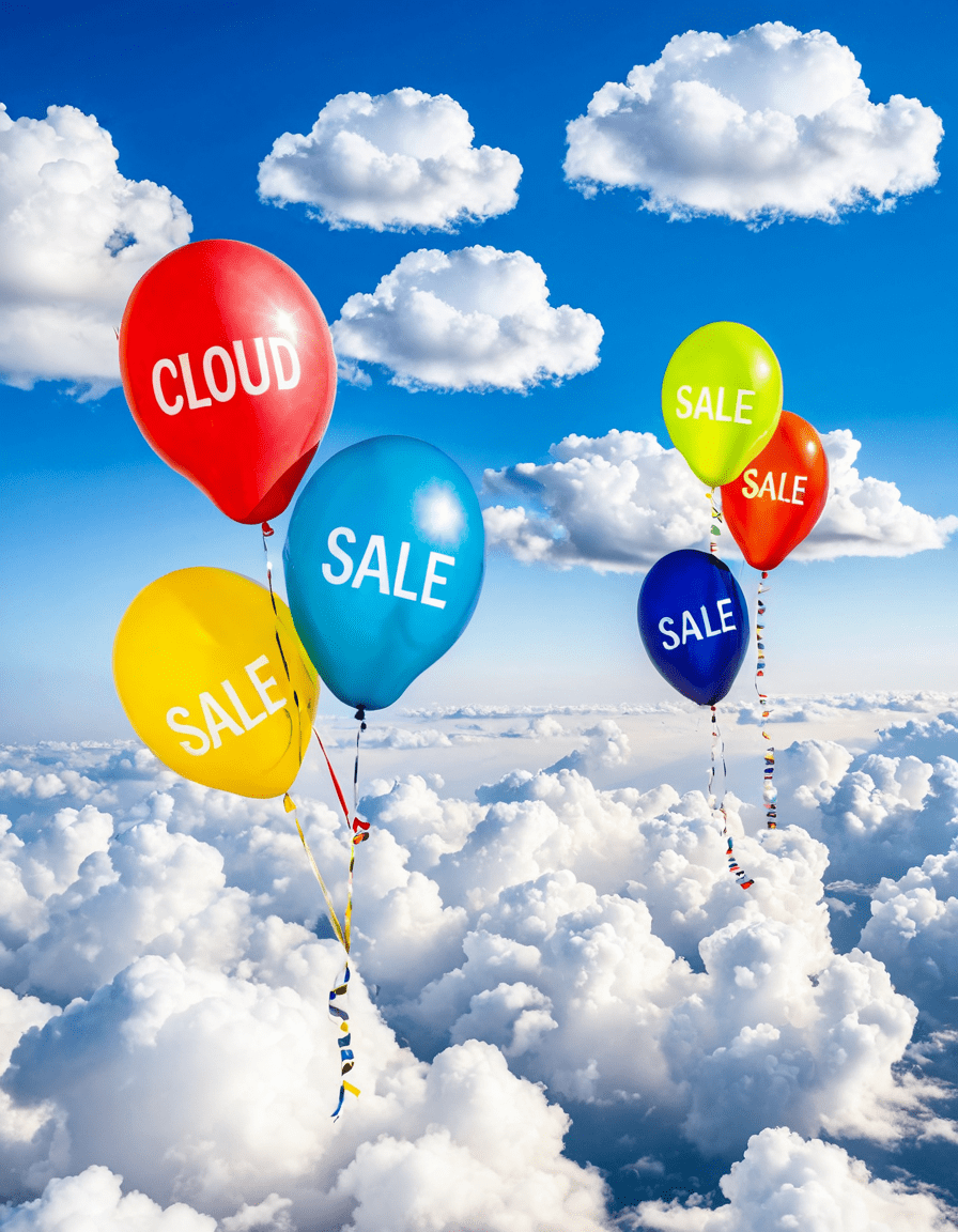 on cloud sale
