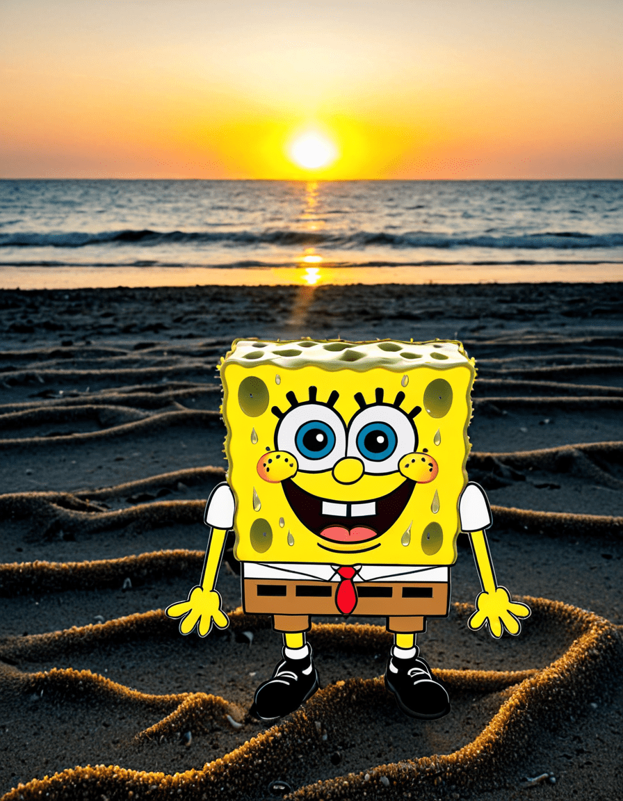 spongebob crying