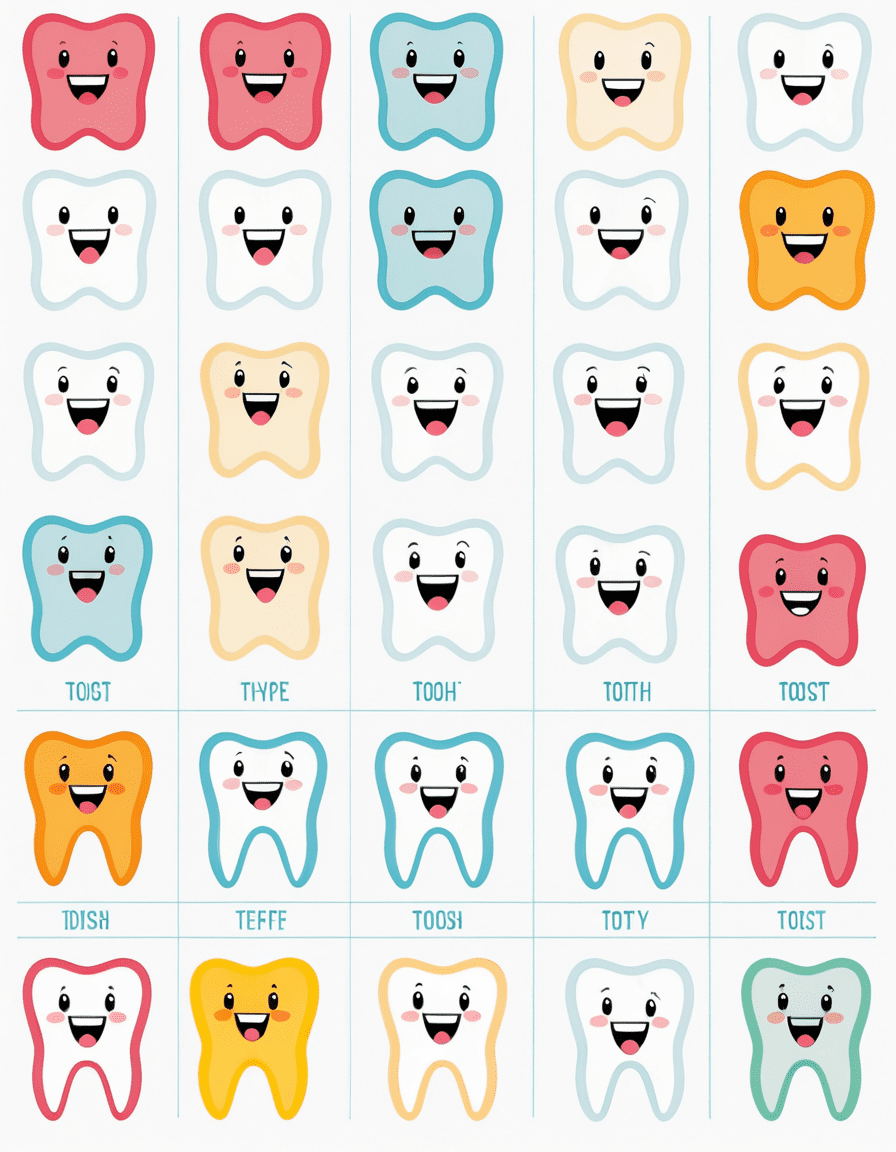 tooth chart