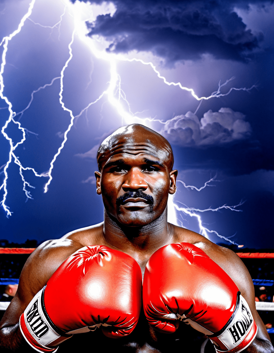 evander holyfield ear