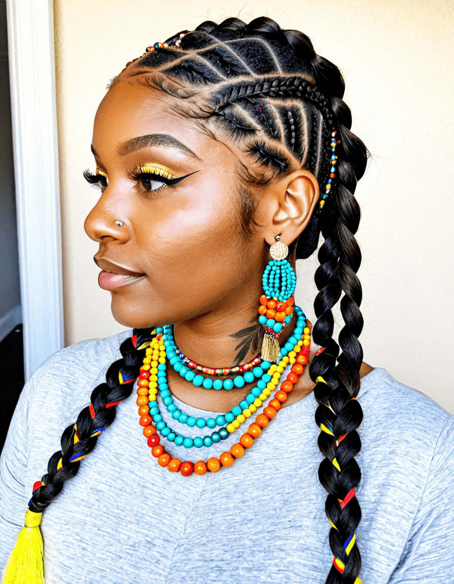 feed in braids
