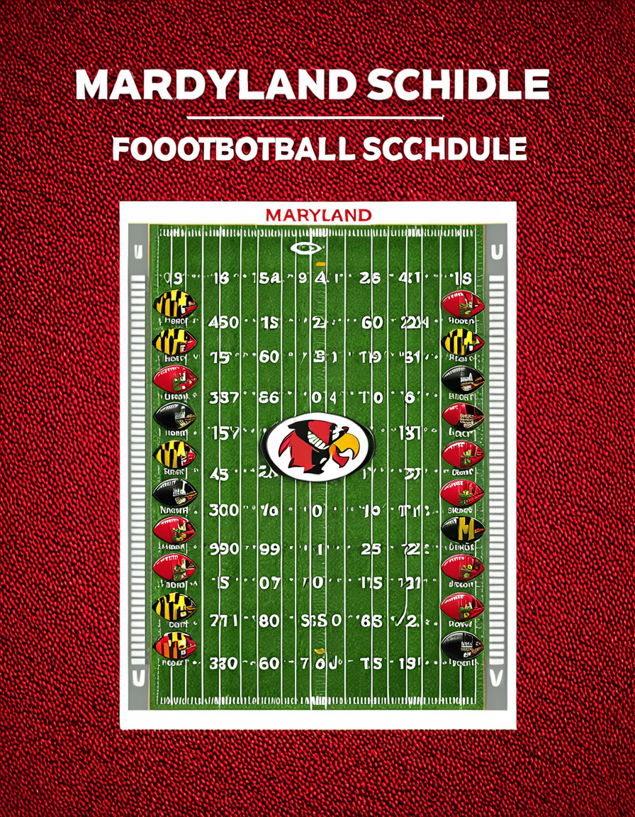 maryland football schedule
