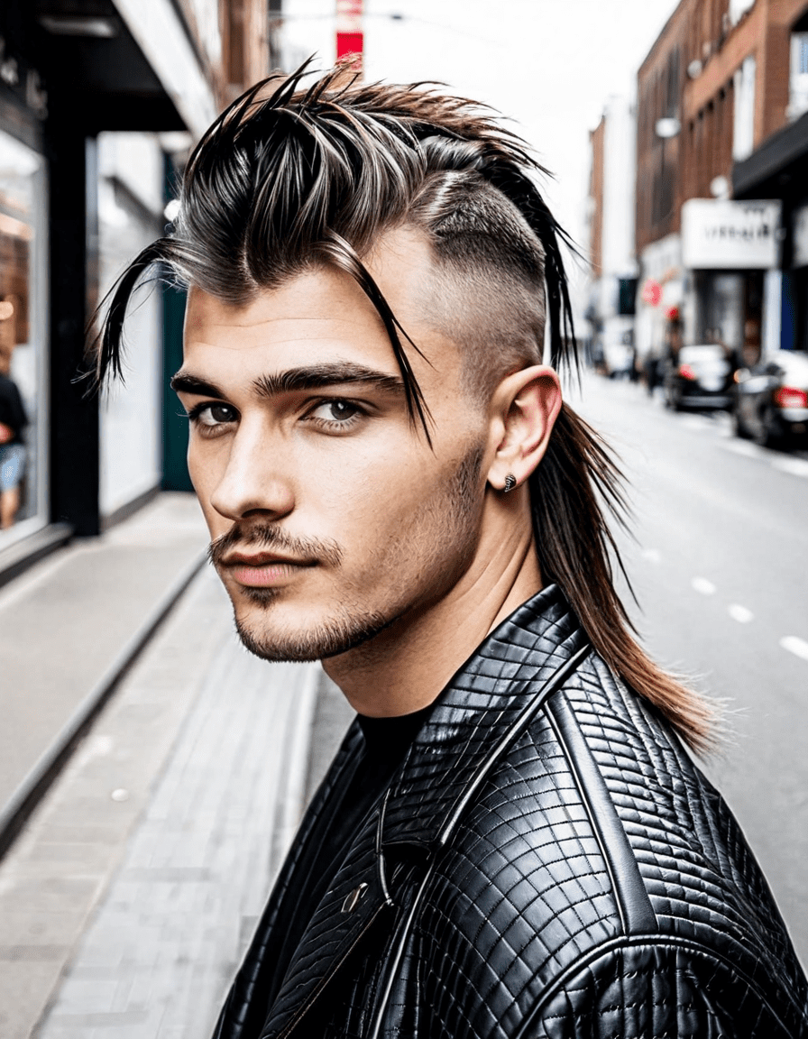 modern mullet haircut