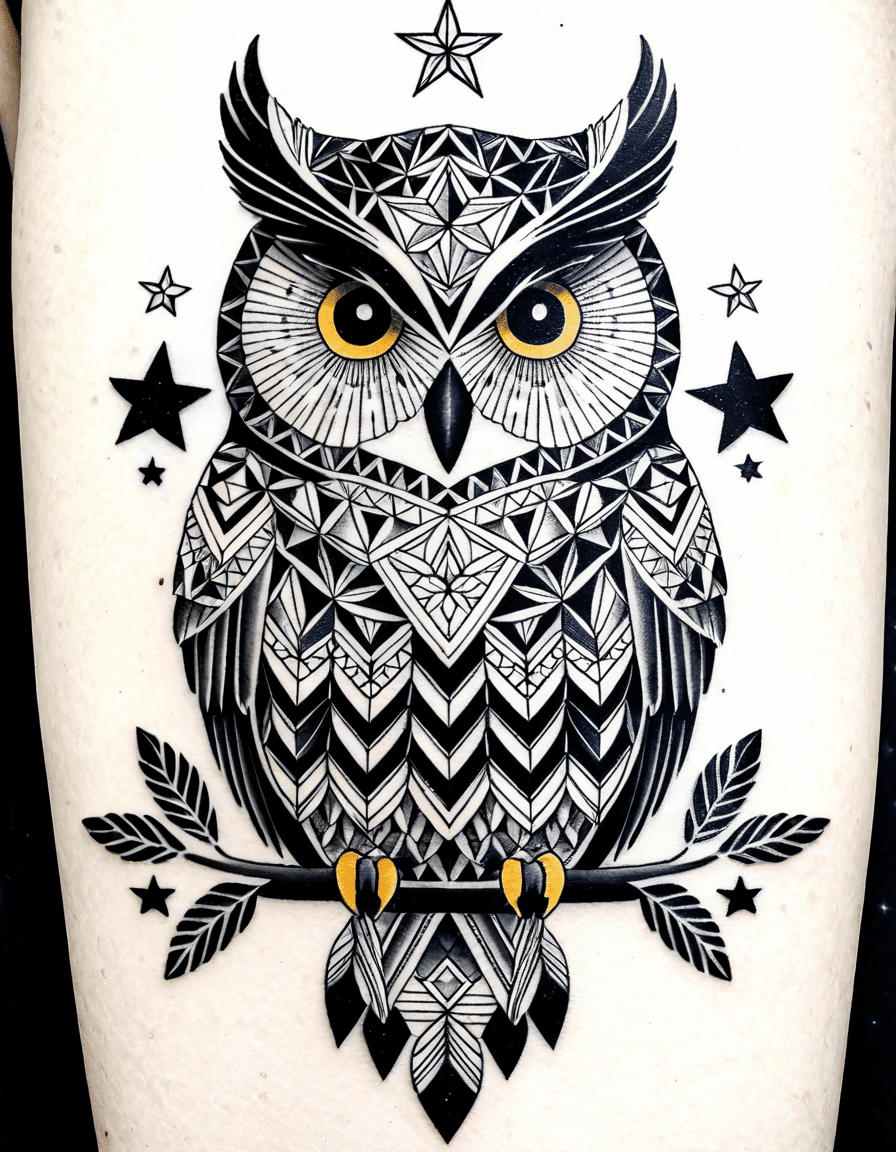 owl tattoo