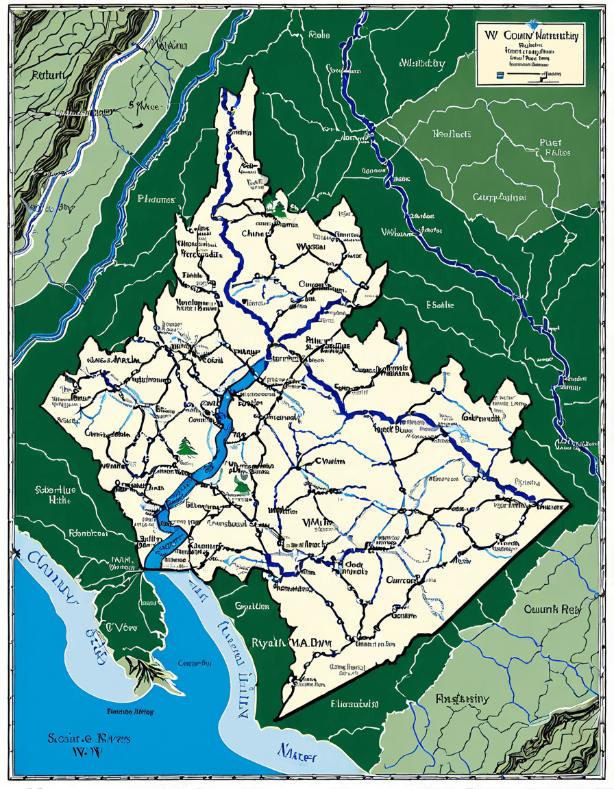 wv county map