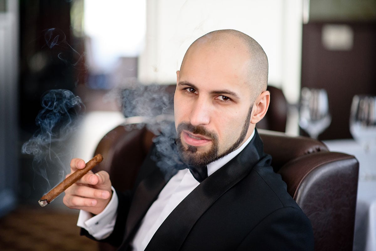 What do the actors smoke in real life?