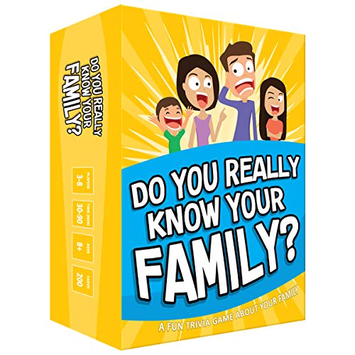 Do You Really Know Your Family A Fun Family Game Filled with Conversation Starters and Challenges Great for Kids, Teens and Adults