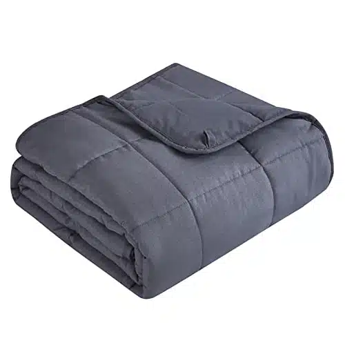 Topcee Weighted Blanket (lbs xQueen Size) for Adult All Season Summer Fall Winter Cooling Breathable Heavy Microfiber Material with Glass Beads Big Blanket Soft Thick Comfort