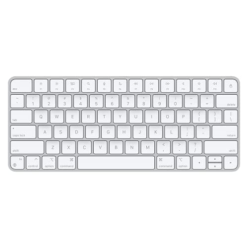 Apple Magic Keyboard Wireless, Bluetooth, Rechargeable. Works with Mac, iPad, or iPhone; US English   White