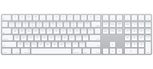 Apple Magic Keyboard with Numeric Keypad   US English, Includes Lighting to
