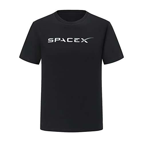 Axowr Elon Musk SpaceX T Shirt for Men and Women Black