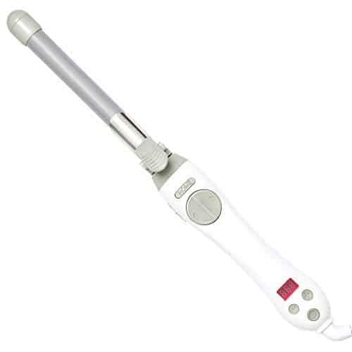 Beachwaver S.Rotating Curling Iron in White .inch barrel for all hair types Automatic curling iron Easy to use curling wand Long lasting, salon quality curls and waves Dual voltage
