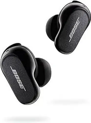 Bose QuietComfort Earbuds II, Wireless, Bluetooth, Proprietary Active Noise Cancelling Technology In Ear Headphones with Personalized Noise Cancellation & Sound, Triple Black