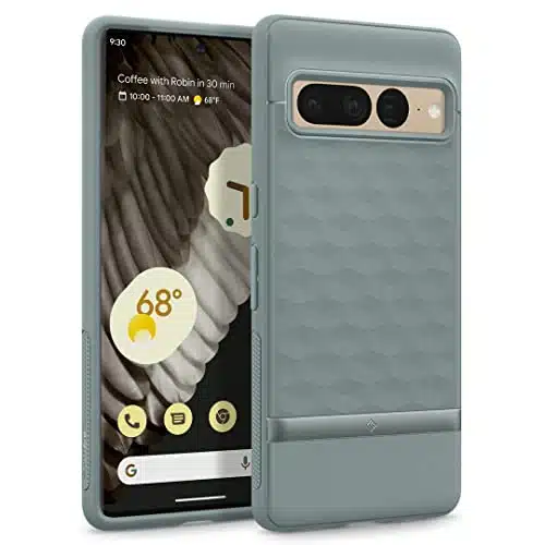 Caseology Parallax [Military Grade Drop Tested] Designed for Google Pixel Pro Case ()   Sage Green