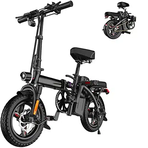 EBKAROCY Ebikes for Adults,  Motor PH Max Speed, â Tire, V AH Removable Battery for Electric Bike, Multi Shock Absorption, City Commuter, Foldable Electric Bicycles for Women, Men