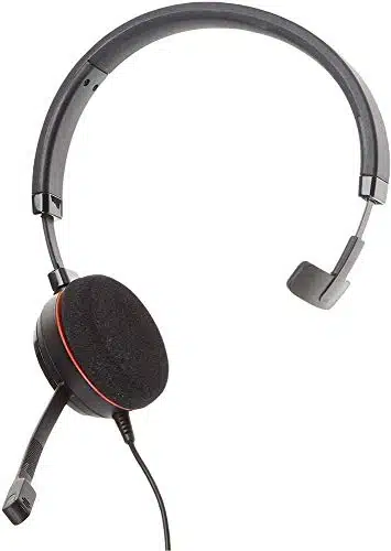 Jabra Evolve S Teams Wired Headset, Mono Telephone Headset for Greater Productivity, Superior Sound for Calls and Music, USB Connection, All Day Comfort Design