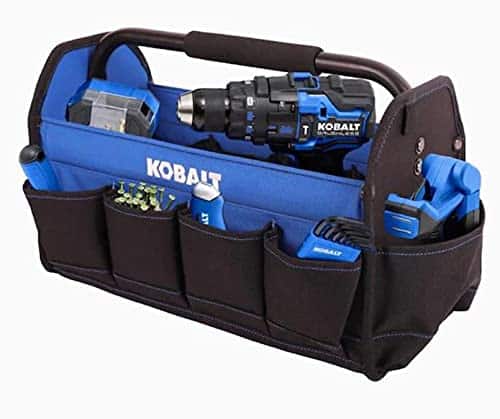 Kobalt Tools IN OPEN TOOL TOTE