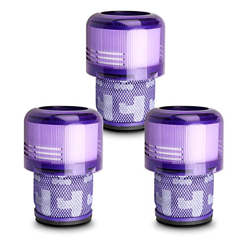 Lemige Pack Vacuum Filters Replacement Parts Compatible with Dyson VTorque Drive VAnimal VComplete VExtra VDetect Vs Detect Submarine Vacuums, Compare to Part