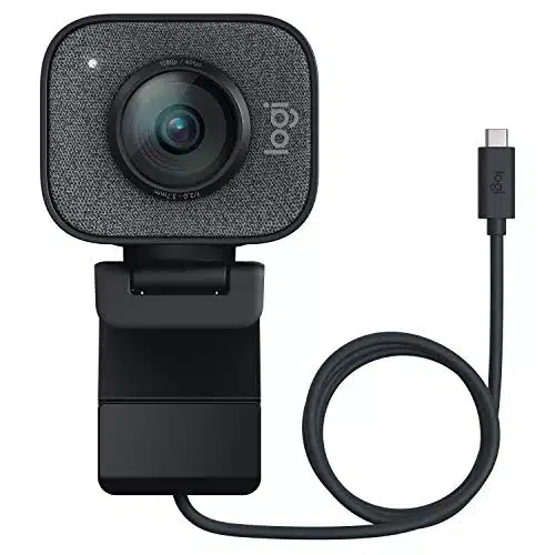 Logitech StreamCam P HD fps Streaming Webcam Full HD Camera with USB C & Integrated Microphone for Live Streaming and Content Creation   Graphite   (Renewed)
