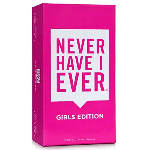 Never Have I Ever Girls Edition Adult Party Game Fun Filled Card Game for an Unforgettable Game Night of Laughs, Secrets, and Memories for + Players, Ages +