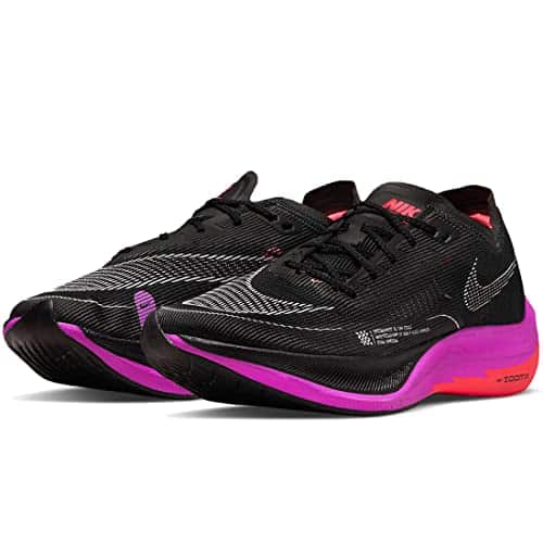 Nike Men's ZoomX Vaporfly Next Running Shoes, BlackFlash Crimson,