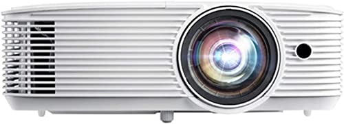 Optoma GTHDRx Short Throw Gaming Projector Enhanced Gaming Mode for p Hz Gameplay at ms p and HDR support with K UHD input Bright ,Lumens for Day and Night Gaming White