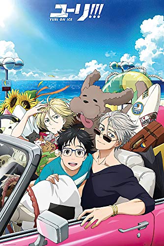 POSTER STOP ONLINE Yuri On Ice MangaAnime TV Show Poster PosterPrint (The Cast in Car) (x )