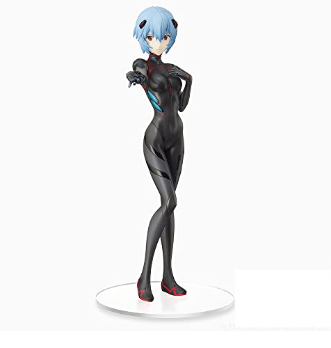 Rei Ayanami SPM Series Action Figure Collectible Evangelion Character Black Suit