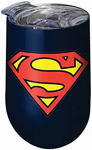 Spoontiques Superman Logo Stainless Tumbler