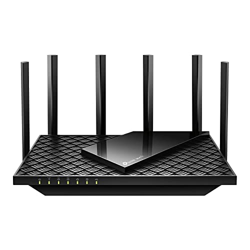 TP Link AXETri Band WiFi E Router (Archer AXE) Gigabit Wireless Internet, ax Router for Gaming, VPN Router, OneMesh, WPA