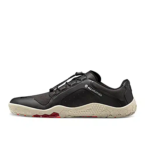 Vivobarefoot Mens Primus Trail II All Weather FG Mesh Obsidian Trainers