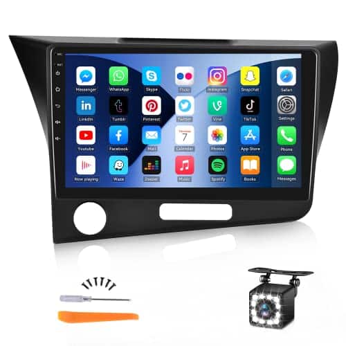 Android Car Stereo for Honda CR Z (Left Hand Drive) Touchscreen GPS Navigation Radio WiFi RDS BT Backup Camera Mirror Link for Android