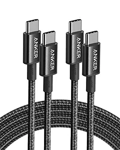 Anker USB C Charger Cable (ft , Pack), USB Type C Fast Charging Cable for iPhone  Pro  Plus  ProMax MacBook Pro , iPad Pro , iPad Air , Samsung Galaxy S+SUltra