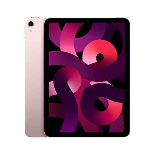 Apple iPad Air (th Generation) with chip, inch Liquid Retina Display, GB, Wi Fi , P frontP Back Camera, Touch ID, All Day Battery Life  Pink