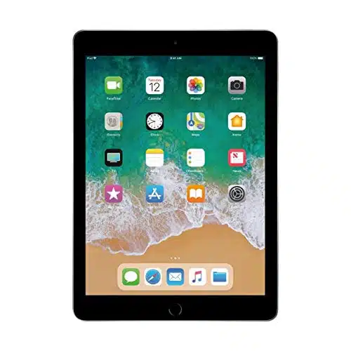 Apple iPad in th Generation WiFi + Cellular (GB, Space Gray) (Renewed)